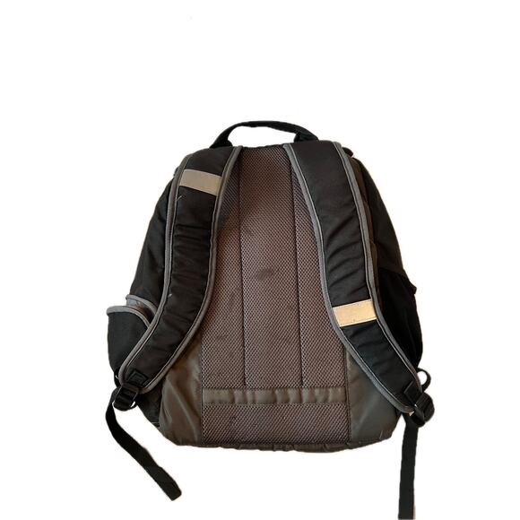 Embark Black Top Loading Backpack - Picture 2 of 4